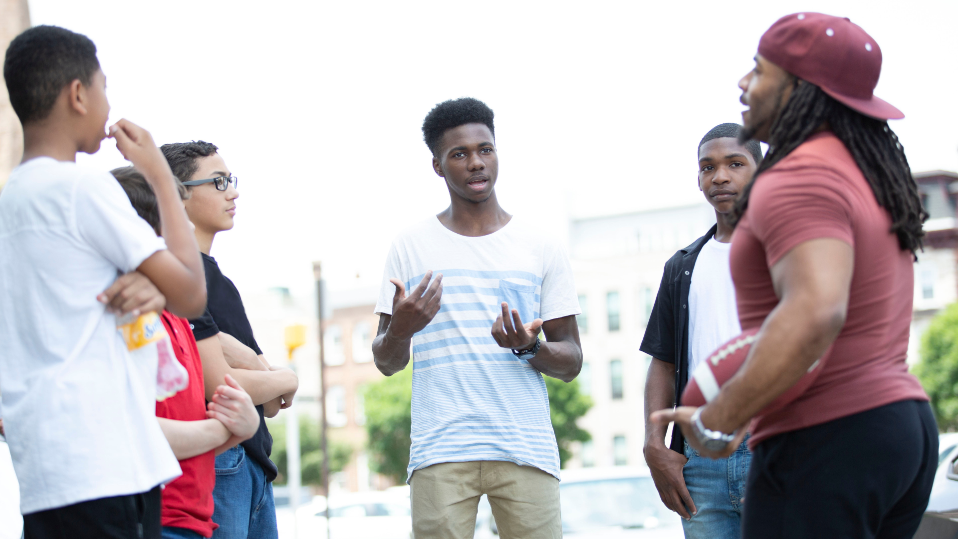 Students learning